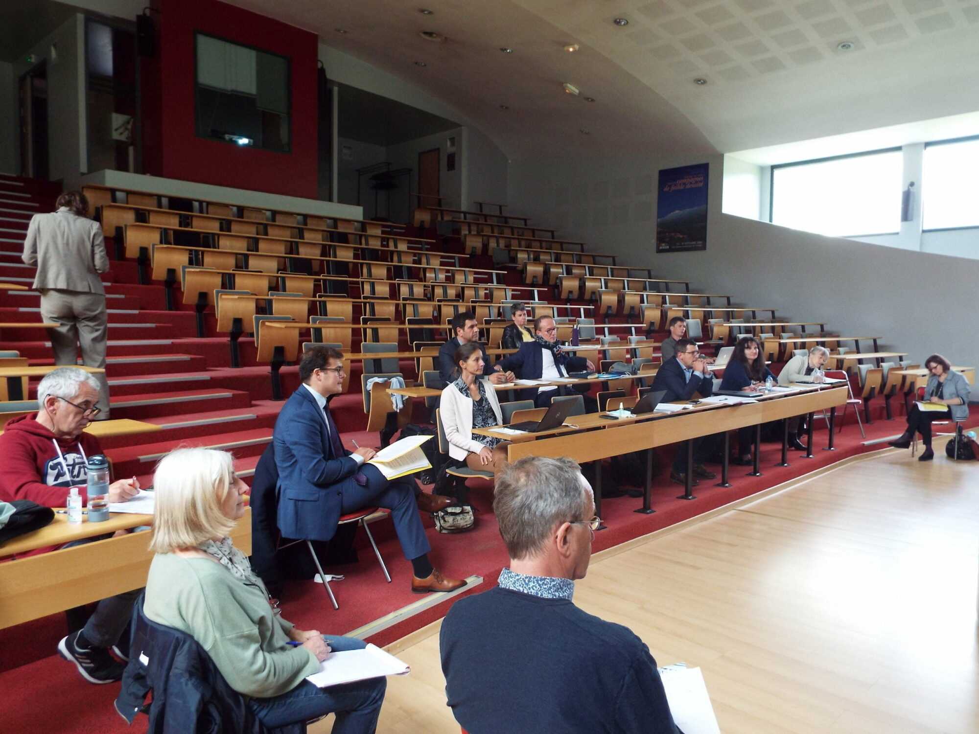 les partenaires départementaux lors du CTDPEL
