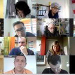 portrait des participants à la visioconférence