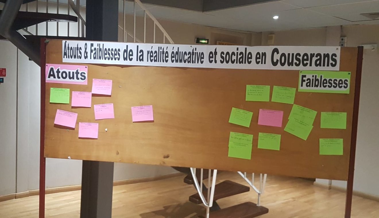 Le projet d’éducation se met en vie en Couserans