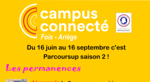 Campus Connecté Foix-Ariège : des permanences pour préparer la rentrée