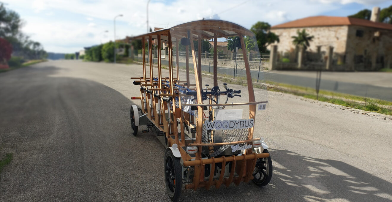 Le WOODYBUS à Pamiers, un drôle de bus écologique !